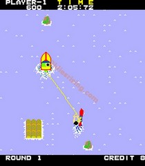 une photo d'Ã©cran de Water Ski sur Arcade